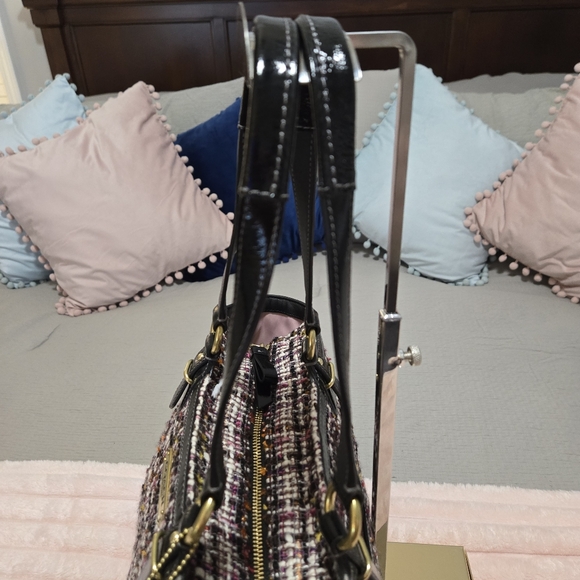 Coach Galaxy Tweed Gallery Tote - Picture 10 of 17